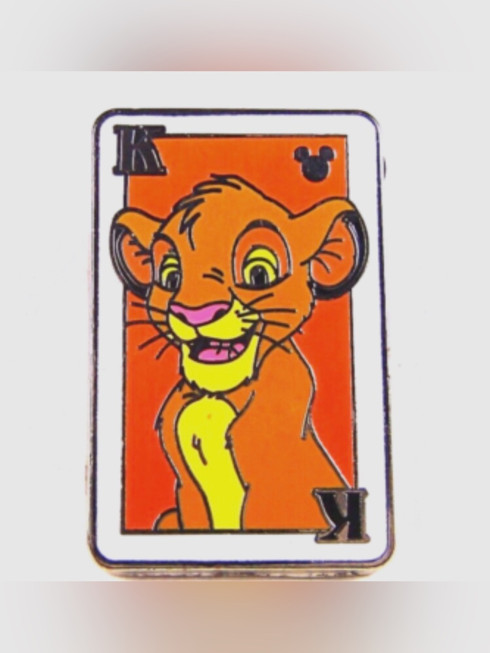 3 Pins/$35 Disney Pins - Lion King Deck of Cards Young Simba Hidden Mickey 2014